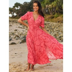 Robe longue JAASE Rosella imprimé Granada