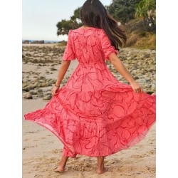 Robe longue JAASE Rosella imprimé Granada