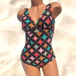 Maillot de bain LAGON BLEU 1P Eugénia Lombock Noir Gold