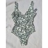 Maillot de bain LAGON BLEU 1P Britt St Trop Kaki Gold