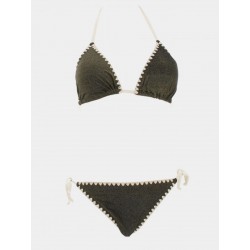 Maillot de bain LAGON BLEU 2P Léa Gold Noir