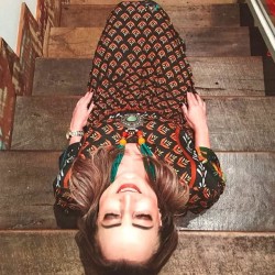 Robe longue Papagayo style jungle marque YACAMIM