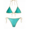 Maillot de bain LAGON BLEU 2P. LEA Gold Emeraude