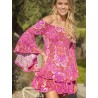 Robe courte Cosmica volant imprimé marque JAASE