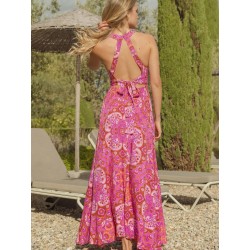 Robe longue dos nu marque JAASE modèle Sundance