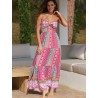 Robe longue marque JAASE modèle Sonya imprimé Bohème