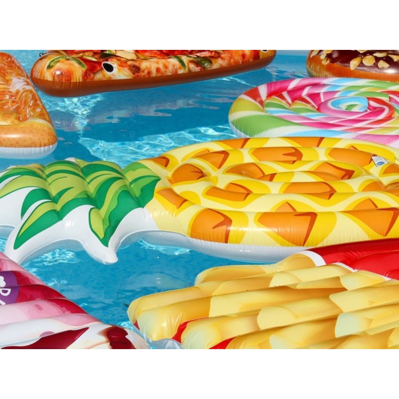 INTEX Matelas gonflable Milkshake 196 cm x 107cm