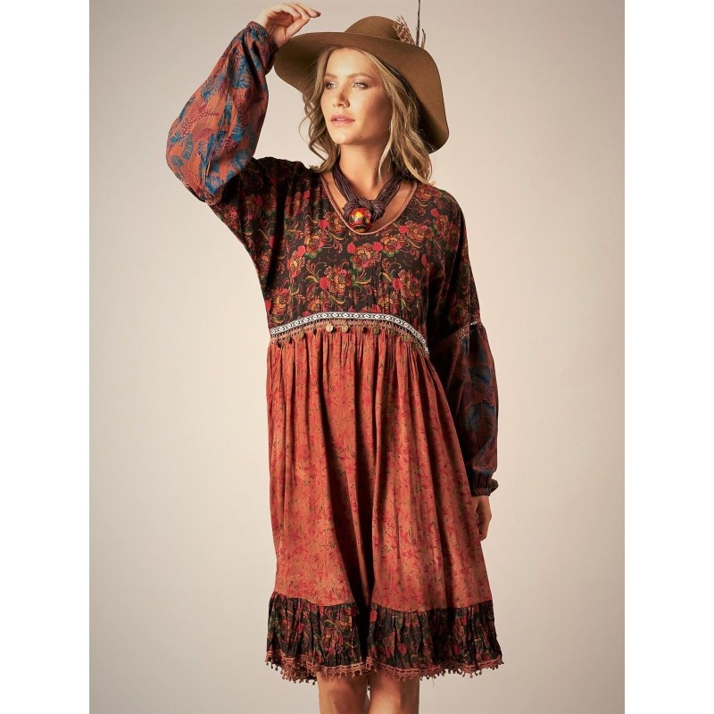 Robe MIKAELA imprimés YACAMIM