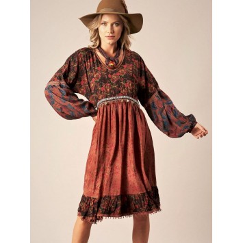 Robe MIKAELA imprimés YACAMIM