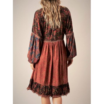 Robe MIKAELA imprimés YACAMIM