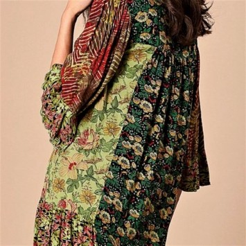 Robe courte LYSA patchwork YACAMIM